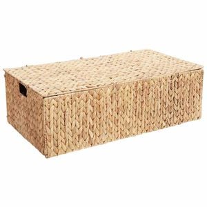 vidaXL Aufbewahrungsbox Natur 75 x 42 x 23 cm Wasserhyazinthe