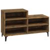 vidaXL Schuhregal R&auml;uchereiche 102x36x60 cm Holzwerkstoff