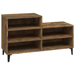 vidaXL Schuhregal R&auml;uchereiche 102x36x60 cm Holzwerkstoff