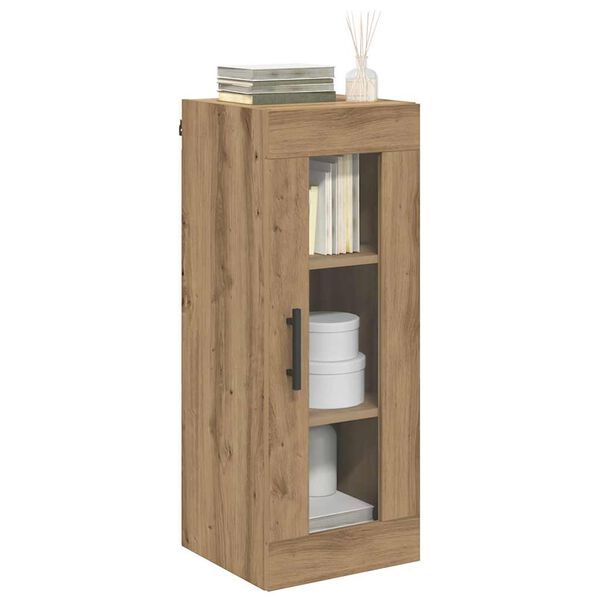 vidaXL Wandschrank Artisan-Eiche 34,5 x 34 x 90 cm