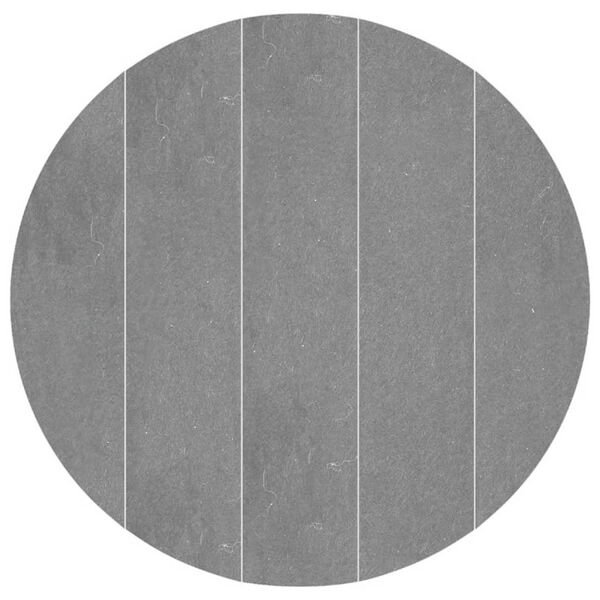 vidaXL Pool-Bodentuch Hellgrau &Oslash;550 cm Polyester Geotextil