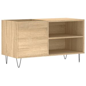 vidaXL Plattenschrank Sonoma-Eiche 85x38x48 cm Holzwerkstoff