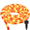 vidaXL Lichtseil mit Seilleuchten Warmes Wei&szlig; 5 m PVC