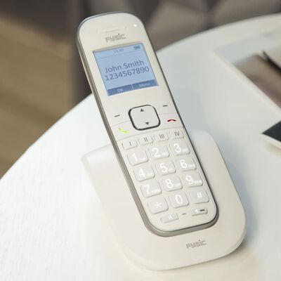 Fysic DECT-Telefon für Senioren FX-9000 DUO Twin Weiß