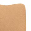 vidaXL Sessel Beige 63 x 67 x 94 cm Polyester und Sperrholz