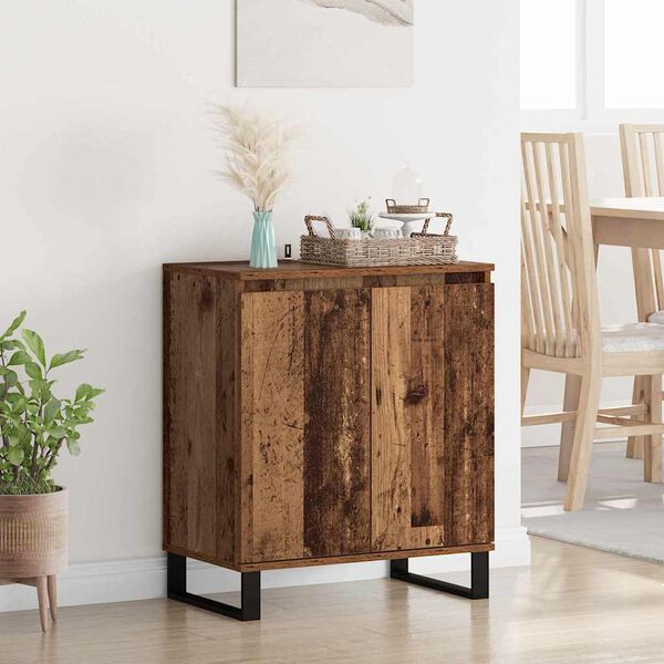 vidaXL Sideboard Altholz 60 x 35 x 70 cm Holzwerkstoff