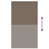 vidaXL Verdunkelungsrollo Kaffeebraun 135x210 cm Stoffbreite 131,6 cm