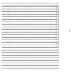 vidaXL Venezianische Jalousie Wei&szlig; 115 x 130 cm 35 mm