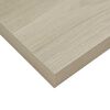 vidaXL Schweberegale 2 Stk. Eiche-Optik 80x23,5x3,8 cm MDF
