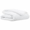 vidaXL 2-in-1 Bettdecke 221 x 140 x 10 cm Winter Polyester Wei&szlig;