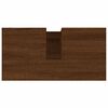 vidaXL Badschrank Braun Eichen-Optik 65x33x60 cm Holzwerkstoff