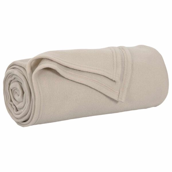vidaXL Wohndecken 24 pcs Beige 270 x 240 cm Fleece