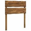 vidaXL Kopfteil mit Live Edge ROSTOCK Natur 90 cm Massivholz Akazie
