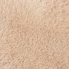 vidaXL Teppich Shaggy Hochflor NAVARRA Beige 200x200 cm Polyester