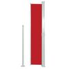 vidaXL Ausziehbare Seitenmarkise 170×300 cm Rot