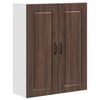 vidaXL Geschirrsp&uuml;lerfront Kalmar Braun Eichen-Optik 80 x 31 x 100 cm
