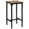 vidaXL Bartisch 60x55x107 cm Raues Massivholz Mango