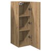 vidaXL TV-Schrank Artisan-Eiche 30,5x30x90 cm Holzwerkstoff