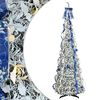 vidaXL K&uuml;nstlicher Weihnachtsbaum Wei&szlig; 180 cm PVC