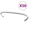 vidaXL Gabionen-Distanzhalter 50 Stk. Verzinkter Stahl 10 cm
