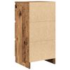 vidaXL Sideboard Altholz-Optik 37,5x35x76 cm Holzwerkstoff