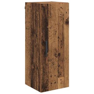 vidaXL Wandschrank Altholz 34,5 x 34 x 90 cm Holzwerkstoff