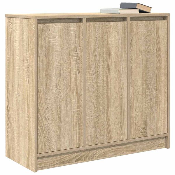 vidaXL Sideboard Sonoma-Eiche 85x34x76 cm Holzwerkstoff