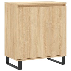 vidaXL Sideboard Sonoma-Eiche 60x35x70 cm Holzwerkstoff