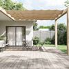 vidaXL Senkrechtmarkise Taupe 140x800 cm Oxford-Gewebe