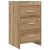 vidaXL Nachttische Artisan-Eiche 40 x 36 x 70 cm Holzwerkstoff