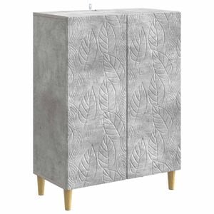 vidaXL Sideboard Betongrau 66 x 34,5 x 90 cm Holzwerkstoff