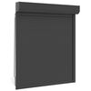 vidaXL Rollladen Anthrazit 110 x 130 cm Aluminium und Polyurethan