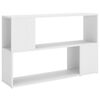 vidaXL B&uuml;cherregal Wei&szlig; 100x24x63 cm Holzwerkstoff