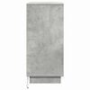 vidaXL Nachttisch Beton Grau 71 x 34,5 x 75 cm Holzwerkstoff