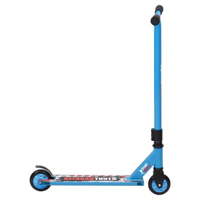 vidaXL Stunt Scooter mit Aluminium-Lenker Blau