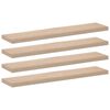 vidaXL Schweberegale 4 Stk. 110x23,5x4 cm Holzwerkstoff