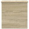 vidaXL Truhe Sonoma-Eiche 30x35x35 cm Holzwerkstoff