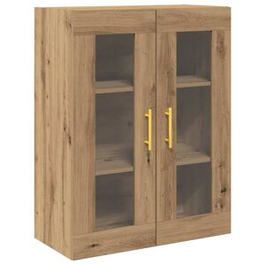 vidaXL Wandschrank Artisan-Eiche 69,5 x 34 x 90 cm Holzwerkstoff