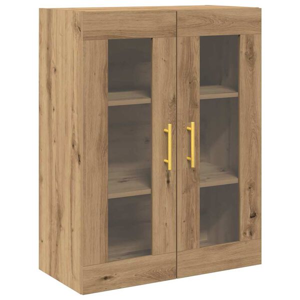 vidaXL Wandschrank Artisan-Eiche 69,5 x 34 x 90 cm Holzwerkstoff