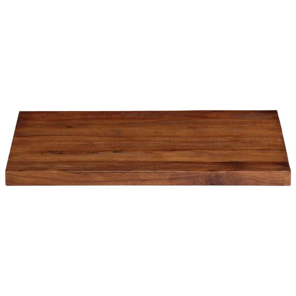 vidaXL Tischplatte 90x60x2,5 cm Rechteckig Altholz Massiv