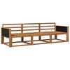 vidaXL Outdoor-Sofagarnitur 3 stk. Natur Massivholz Akazie