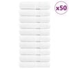 vidaXL Premium Handt&uuml;cher SOLUND 50 Stk. Wei&szlig; 50x100 cm 600 g/m&sup2;