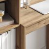 vidaXL Schreibtisch mit Schubladen 2 pcs Artisan-Eiche