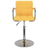 vidaXL Barhocker Gelb Stoff