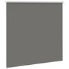 vidaXL Verdunkelungsrollo Grau 145x150cm Stoffbreite 141,6cm Polyester