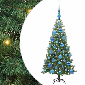 vidaXL Weihnachtsbaum Gr&uuml;n 120 cm PVC
