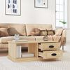 vidaXL Couchtisch Sonoma-Eiche 90x50x35 cm Holzwerkstoff