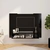 vidaXL TV-Wandschrank Schwarz 120x23,5x90 cm Holzwerkstoff