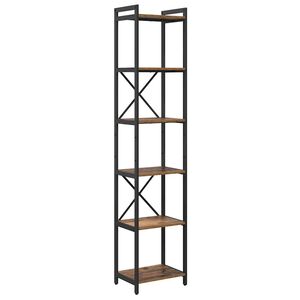 vidaXL B&uuml;cherregal Altholz 40 x 30 x 189,5 cm Holzwerkstoff