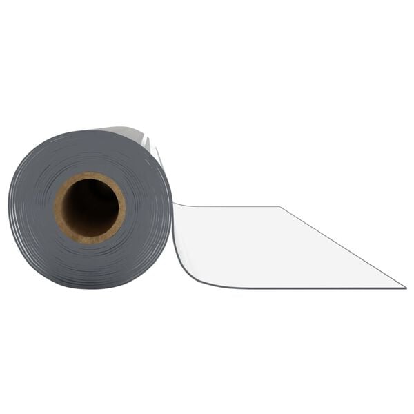 vidaXL Tischfolie-Rolle Transparent 0,9x15 m 1,6 mm PVC